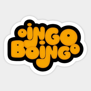 Oingo Boingo - Original Retro Style Fan Artwork Sticker